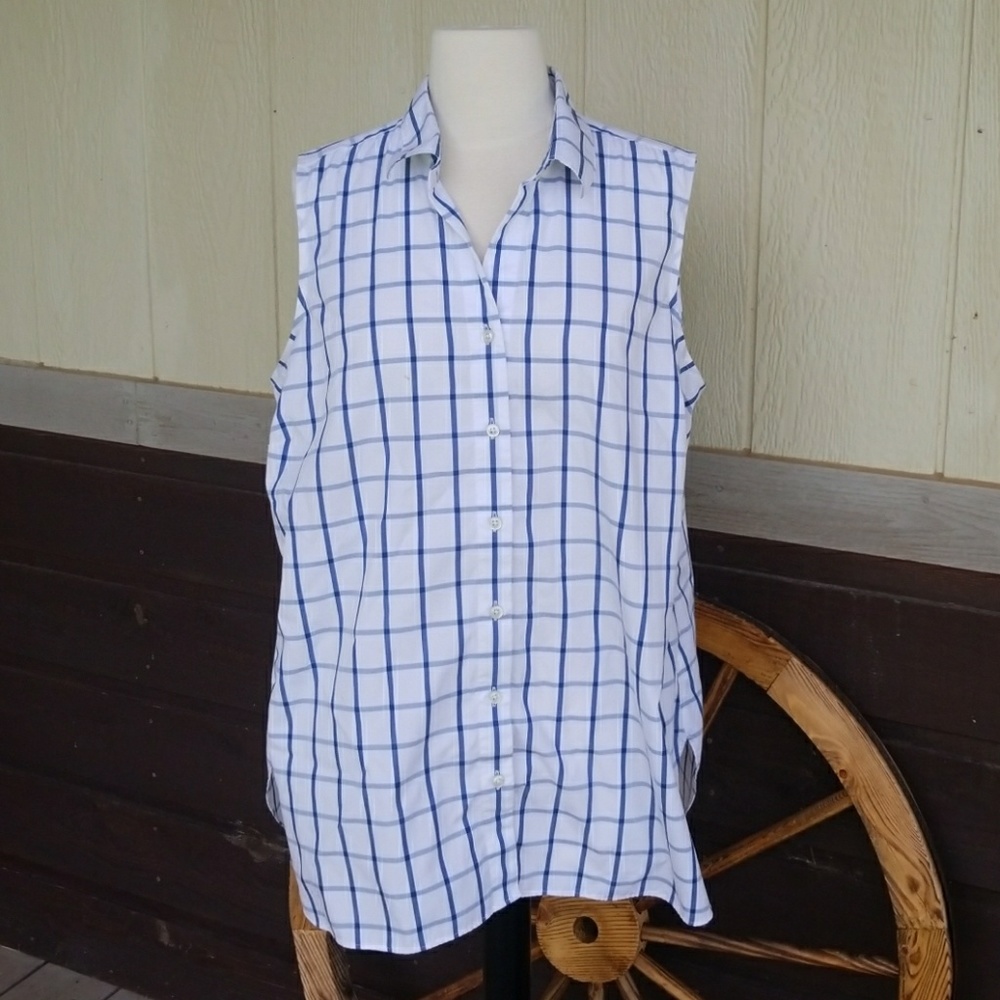 LANDS'END BLOUSE